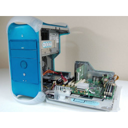 Замена синей и белой видеокарты Power Macintosh G3